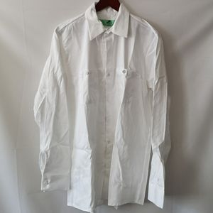 Redkap Men's White Uniform Shirt, Size Medium NWOT